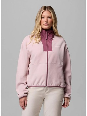 Columbia AL9458 Sequoıa Grove Iı Full Zıp Pembe Kadın Polar Sweatshırt