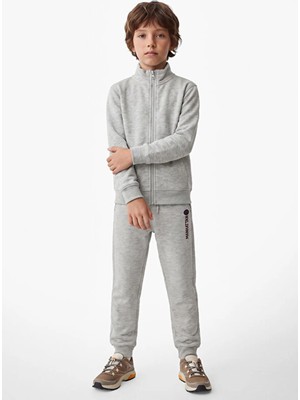 Koton Gri Erkek Çocuk Baskılı Sweatpant 7WKB40037TK031