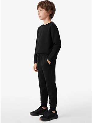Koton Siyah Erkek Çocuk Sweatpant 7WKB40073TK999