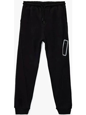 Koton Siyah Erkek Çocuk Sweatpant 7WKB40018TK999