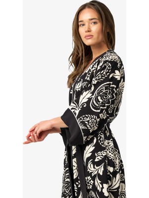 Blackspade Kadın Sabahlık 52268 - Desenli