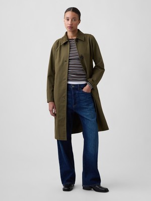 Gap Kadın Haki Modern Trençkot