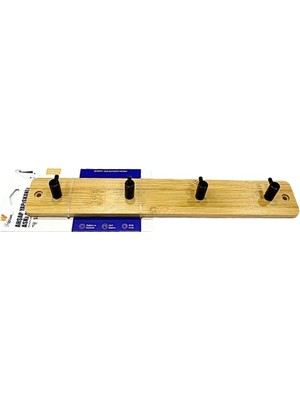 Renas Store Ahşap 4'li Askı
