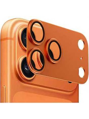 Zore iPhone 17 Pro Kamera Lens Koruyucu Metal Safir Görüntü Kalitesini Bozmayan Parlama Önleyici Premium Ata