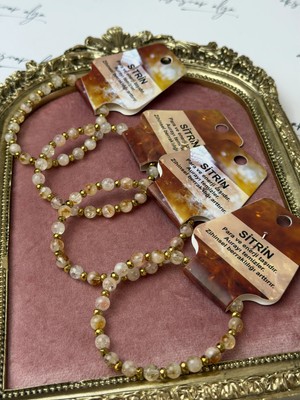 Aksesuar Alya Sitrin (Citrine) Doğal Taşlı Bileklik – Özel Tasarım