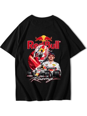 Brz Collection Unisex Oversize Racing F1 Redbull T-Shirt