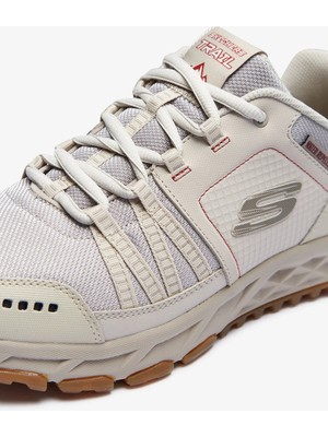 Skechers Escape Plan Erkek Beyaz Outdoor Ayakkabı 51591 Ofwt Deri Malzeme ile Günlük Kullanıma Uygun