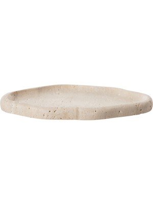 Mudo Home TRAVERTEN DEKORATİF TABAK 17x25 CM