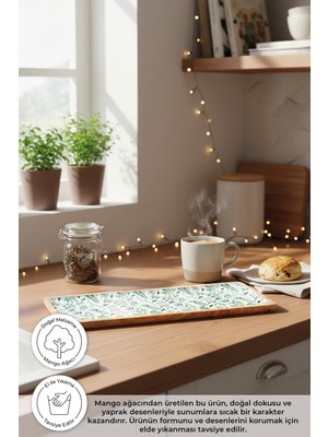 Bambum Kangura Dikdörtgen Tepsi 50X15 cm