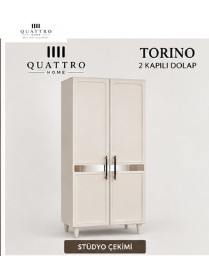Quattro Home Torıno 2 Kapaklı Dolap