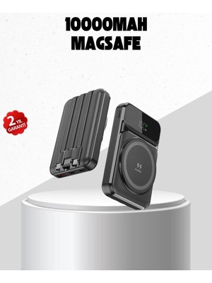 Genel Tedarik 15W Kablosuz Şarj Özellikli 10000 Mah Powerbank –  Type-C Hızlı Şarj