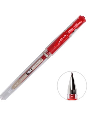 3 Adet Uni-Ball UM-153 Signo Broad Imza Kalemi 1.0 mm Kırmızı