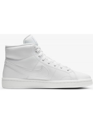 Nike Wmns Court Royale 2 Mıd Kadın Beyaz Günlük Ayakkabı  - CT1725-100