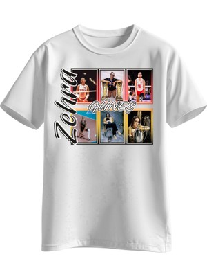 Karmadia Store Zehra Güneş Filenin Sultanları Regular Bisiklet Yaka Pamuklu Unisex Tişört