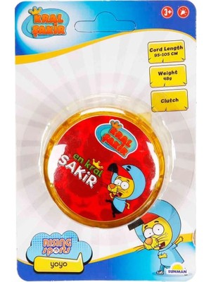 Midas Toptan 5354 Sun-Rst-Rsp-Yoyo Kral Şakir 6cm Sarı Işıklı Krtl Kral Midas