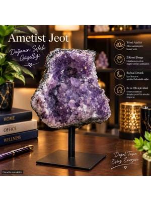 Best Bioenerji Taş Terapi Ametist Jeot – Evinize ve Ofisinize Doğal Bir Güzellik