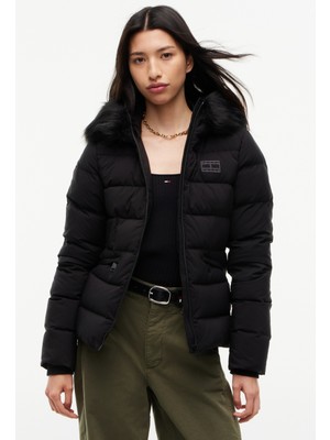 Tommy Jeans Tjw Slım Hood Puffer Down Ext