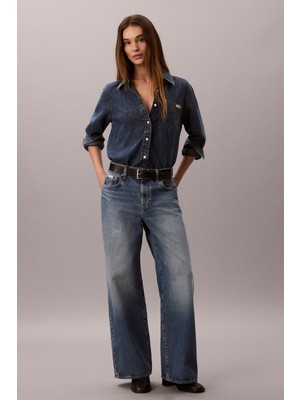 Calvin Klein The Wıde Leg Aged Sapphıre