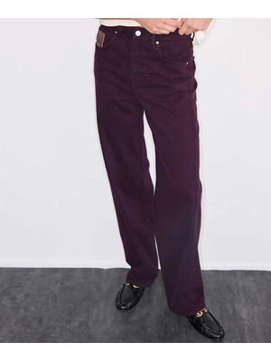 İpekyol Monogram Aksesuarlı Barrel Fit Jean Pantolon IW6260018052008
