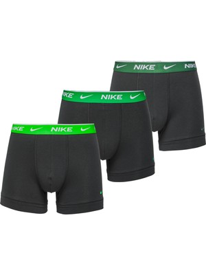 Nike Nıke Erkek Marka Logolu Günlük Kullanıma Uygun Turkuaz Boxer NQ00KE1284 065