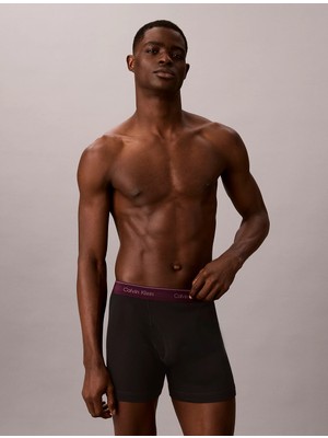 Calvin Klein Calvın Kleın Erkek Marka Logolu Günlük Kullanıma Uygun Mavi Boxer LV00NB1429 64Q