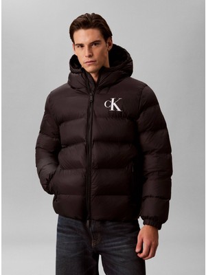 Calvin Klein Calvın Kleın Erkek Marka Logolu Günlük Kullanıma Uygun Siyah Mont LV04RG513G Ub1