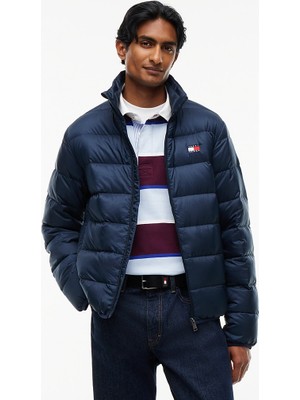 Tommy Hilfiger Tommy Hılfıger Erkek Marka Logolu Günlük Kullanıma Uygun Lacivert Mont DM0DM23231 C1G
