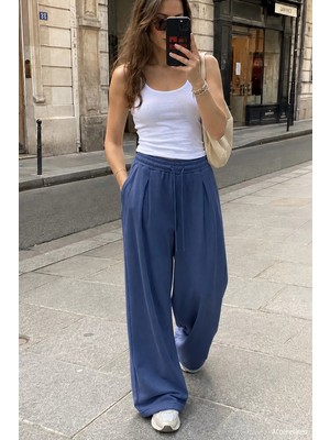 Gülseli Kadın Bel Lastikli Palazzo Eşofman Altı P-00023013