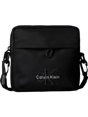 Calvin Klein Calvın Kleın Erkek Marka Logolu Günlük Kullanıma Uygun Siyah Kartlık LV04D3454G Ub1