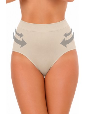 Jusmart Düşük Bel Slip Korse | Dikişsiz Örgü Teknolojisi | Bölgesel Basınç Alanları | Karın ve Basen Toparlayıcı Yapı | Silikon Kaydırmaz Doku | Iz Yapmayan Tasarım | 1 Beden Küçültmeye Yardımcı Kadın Korsesi