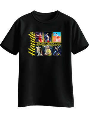 Karmadia Store Hande Baladın Voleybol Filenin Sultanları Regular, Pamuklu Bisiklet Yaka Tişört Unisex