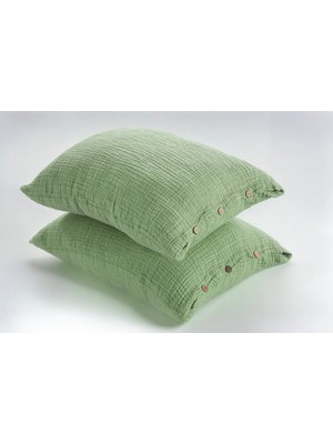 Luxtex 4 Kat Müslin Yastık Kılıfı 50 x 70 cm ( 2 Adet )