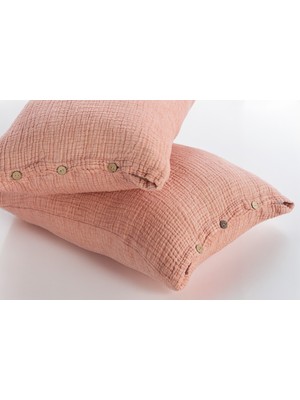 Luxtex 4 Kat Müslin Yastık Kılıfı 50 x 70 cm ( 2 Adet )