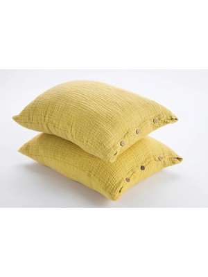 Luxtex 4 Kat Müslin Yastık Kılıfı 50 x 70 cm ( 2 Adet )
