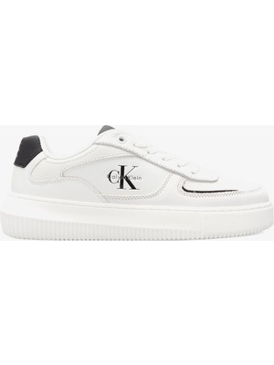 Calvin Klein Chunky Cupsole Low  Kadın Beyaz Sneaker