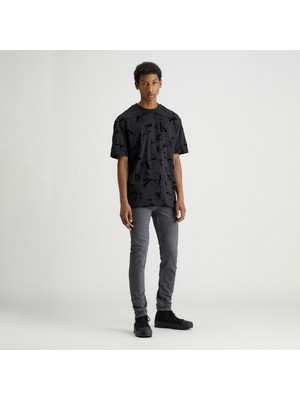 Calvin Klein Jeans Erkek Mavi Pantolon