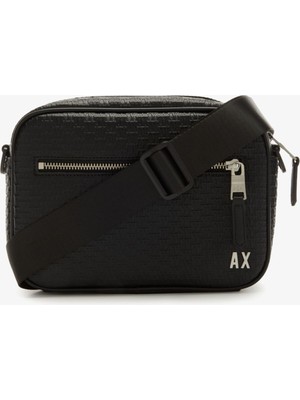 Armani Exchange Erkek Siyah Omuz Çantası