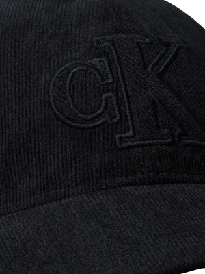 Calvin Klein Erkek Siyah Calvin Klein Corduroy Seasonal St, Ub1 Siyah Erkek Şapka