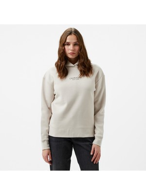 Calvin Klein New York Kadın Gri Sweatshirt