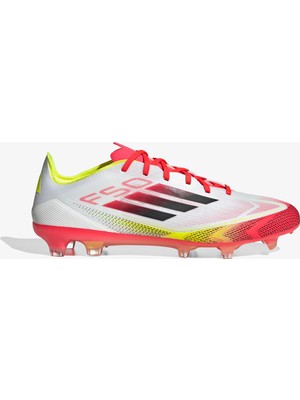 Adidas F50 Pro Erkek Beyaz Çim Saha Kramponu