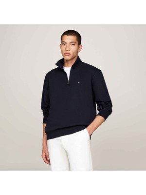Tommy Hilfiger Erkek Lacivert Sweatshirt
