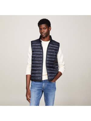 Tommy Hilfiger Erkek Mavi Mont