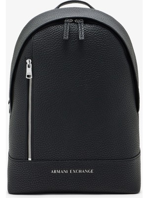 Armani Exchange Erkek Siyah Sırt Çantası