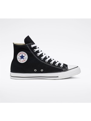 Converse Chuck Taylor All Star Kadın Spor Ayakkabı Yüksek Boğazlı Nefes Alabilir Yapı Gri - Siyah