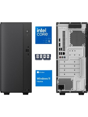 Asus  Intel Core 5 210H V501MV-05210H090W-K028 128GB 1tb Quadro Rtx A400 4gb W11HOME Mini Tower Masaüstü Bilgisayar