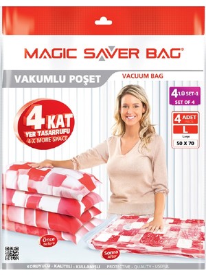 Magic Saver Bag 4 Lü Seyahat Seti - 1
