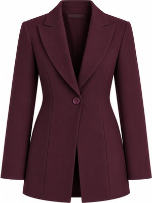 Laluvia Mürdüm Blazer Ceket - 2Y9684