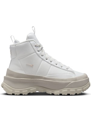 Nike Blazer Roam Mid Leather Unisex Sneaker Hakiki Deri Bilekli Günlük Spor Ayakkabı Bot Beyaz