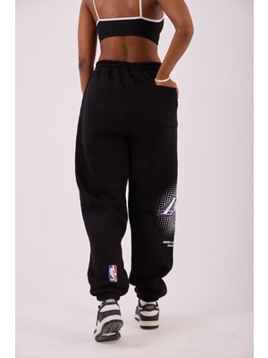 Superblue Kadın Siyah Basic Jogger Pantolon