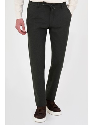 MCR Dokulu Slim Fit Jogger Erkek Pantolon